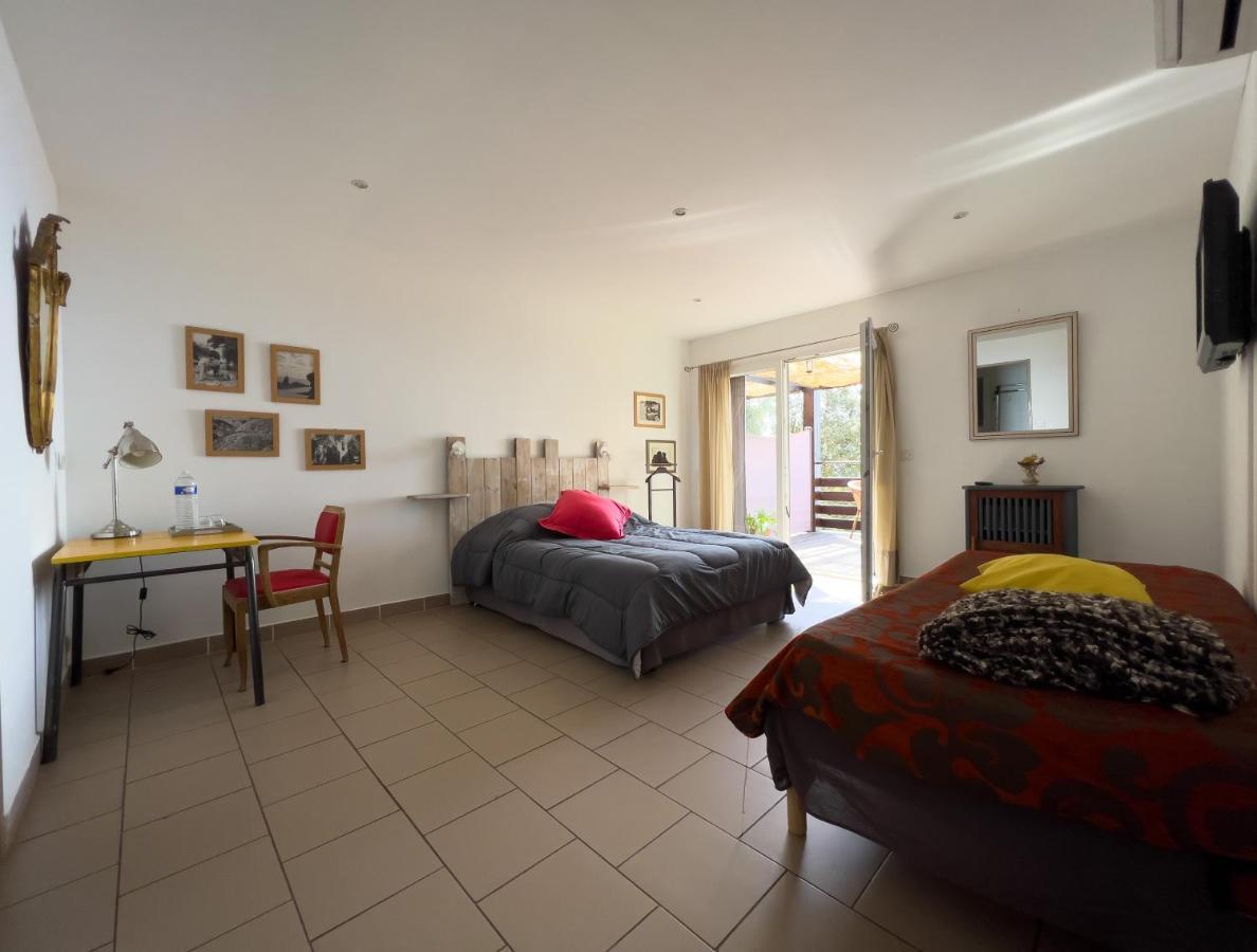 La Pampa Cargese Chambres D Hotes Buitenkant foto